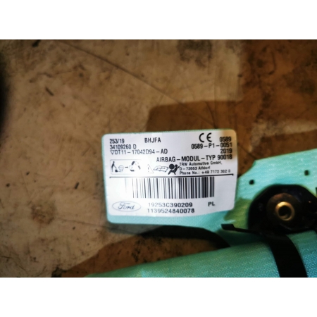 KURTYNA AIRBAG PRAWA FORD TRANSIT CONNECT/ TOURNEO