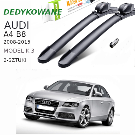 Wycieraczki dedykowane AUDI A4 B8