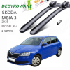 WYCIERACZKI SKODA FABIA 3 KPL