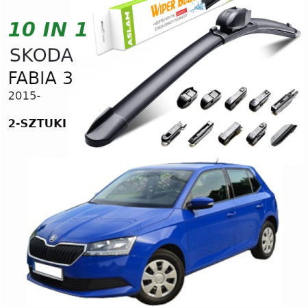 WYCIERACZKI SKODA FABIA 3 KPL