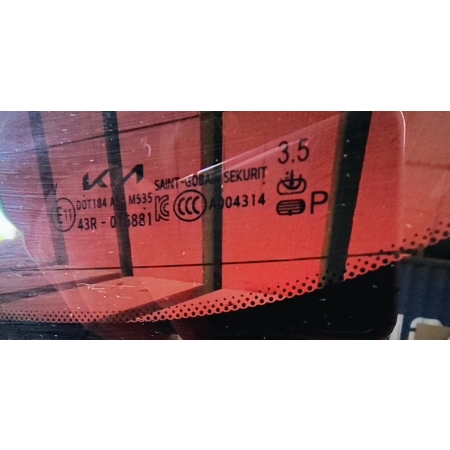 KIA EV6 Szyba KLAPY BAGAŻNIKA  ORYGINAL