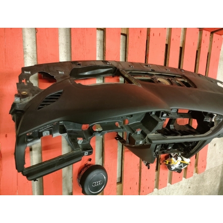 AUDI A7 C7 A7C7 DESKA ROZDZIELCZA konsola kokpit pulpit poduszki airbag pasy KOMPLET ORYGINALNY