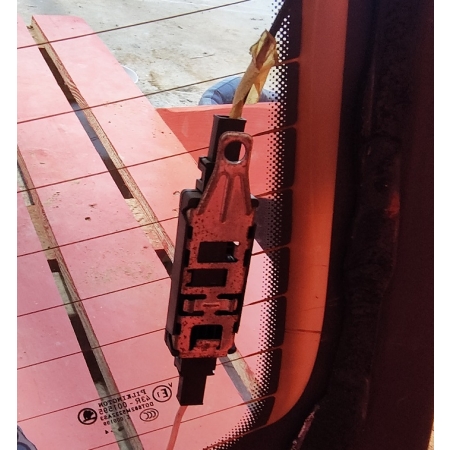 Szyba Tylna Tył W Klapę Skoda Octavia III Liftback Antena Grzana 2013-2020