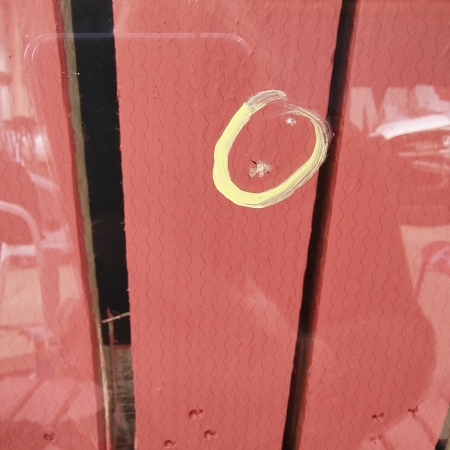 OPEL CORS E SZYBA CZOŁOWA  ORYGINALNA GRZANA
